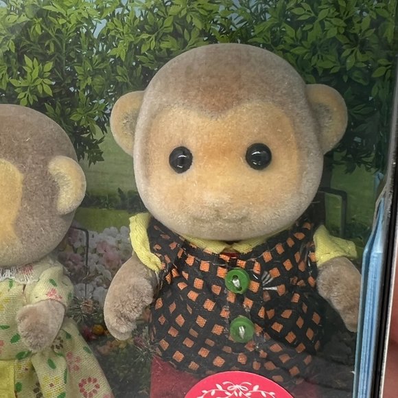 Calico Critters Mango MONKEY Family Set Sylvanian Families From Japan FS-34 NEW - Picture 6 of 6